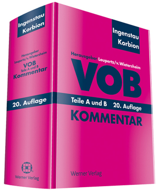 VOB - Teile A und B, Kommentar