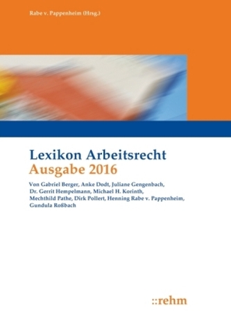 Lexikon Arbeitsrecht 2016