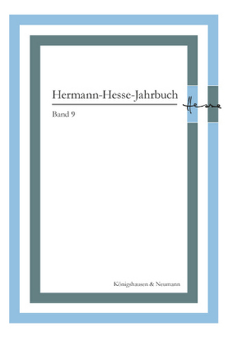 Hermann-Hesse-Jahrbuch, Band 9