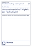 Unternehmerische Tätigkeit der Hochschulen