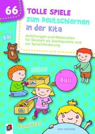 66 tolle Spiele zum Deutschlernen in der Kita