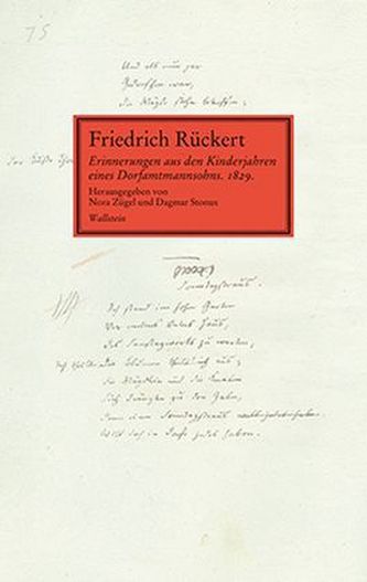 Erinnerungen aus den Kinderjahren eines Dorfamtmannsohns. 1829