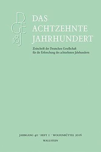 Das achtzehnte Jahrhundert. Jg.40/1