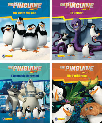 Nelson Mini-Bücher - Dreamworks: Die Pinguine aus Madagascar. Nr.1-4