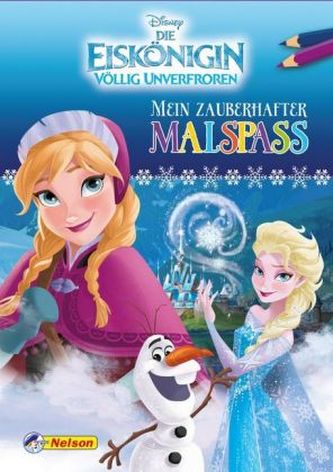 Disney Die Eiskönigin - Völlig Unverfroren: Mein zauberhafter Malspaß