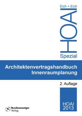 Architektenvertragshandbuch Innenraumplanung