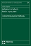 Lehren, Forschen, Recht sprechen