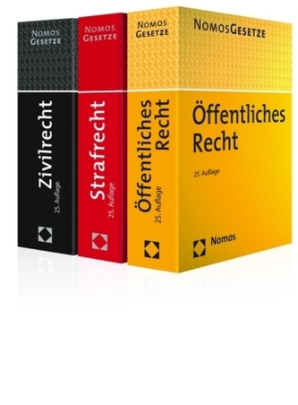 Zivilrecht - Öffentliches Recht - Strafrecht, 3 Bde.