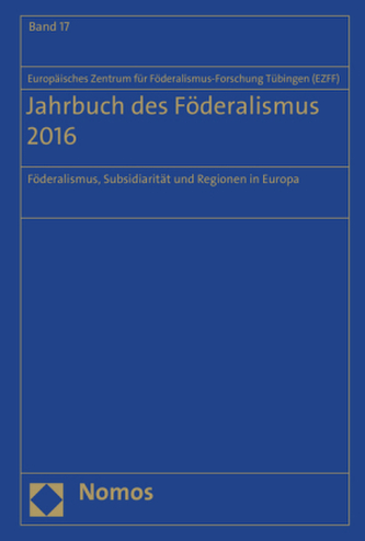 Jahrbuch des Föderalismus 2016