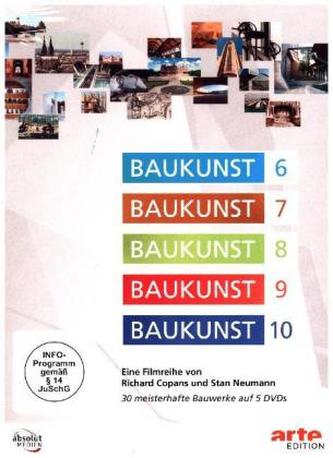 Baukunst 6 - 10, 5 DVDs