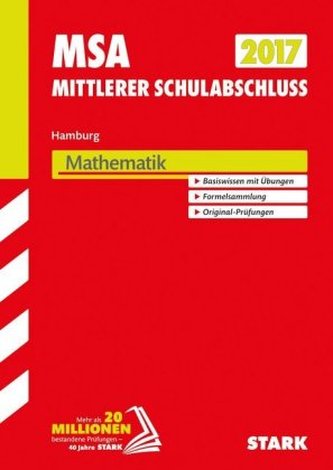 Mittlerer Schulabschluss 2017 - Hamburg - Mathematik