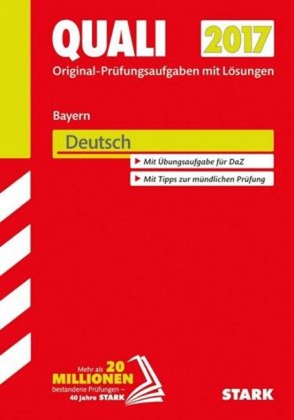 Quali 2017 - Mittelschule Bayern - Deutsch