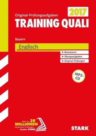 Training Quali Bayern 2017 - Englisch mit MP3-CD