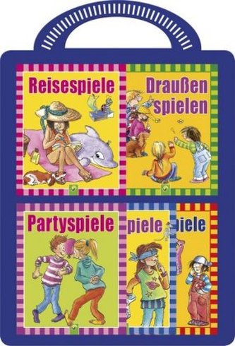 Kinderspiele - 5 Minibücher mit tollen Spielen