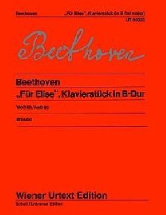 'Für Elise' WoO 59 und Klavierstück in B-Dur WoO 60, Klavier