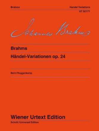 Händel-Variationen op.24, Klavier