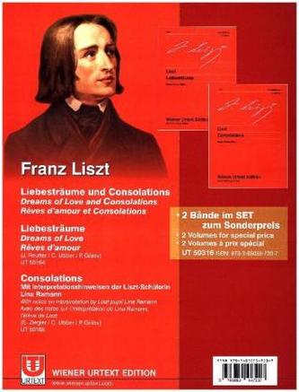 Liszt-Set (Liebesträume + Consolations)