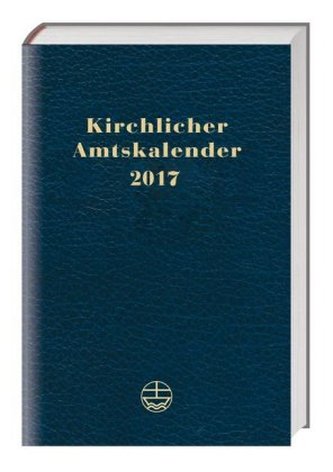 Kirchlicher Amtskalender 2017 - blau