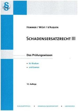 Schadenersatzrecht III. Bd.3