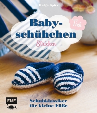Baby-Schühchen stricken-Tick
