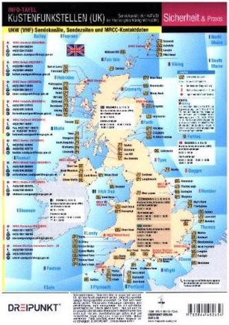 Küstenfunkstellen Vereinigtes Königreich, Info-Tafel