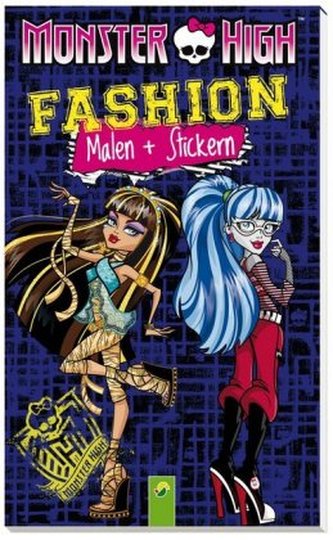 Monster High Fashion - Malen + Stickern