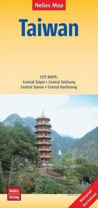 Nelles Map Landkarte Taiwan