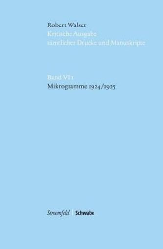 Mikrogramme 1924/1925, m. USB-Stick