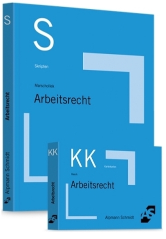 Skript Arbeitsrecht, m. Karteikarten Arbeitsrecht