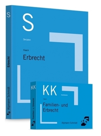 Skript Erbrecht, m. Karteikarten Familien- und Erbrecht