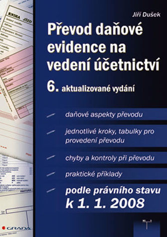 Převod daňové evidence na vedení účetnictví