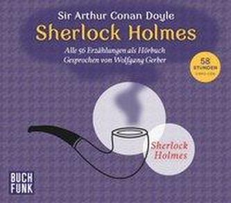 Sherlock Holmes - Sämtliche Erzählungen, 3 MP3-CDs