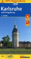ADFC Regionalkarte Karlsruhe und Umgebung mit Tagestouren-Vorschläge 1:50.000, reiß- und wetterfest, GPS-Tracks Download