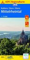 ADFC-Regionalkarte Koblenz/Bonn/Mainz Mittelrheintal 1:75.000, reiß- und wetterfest, mit GPS-Tracks-Download