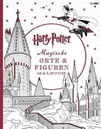 Harry Potter: Magische Orte & Figuren Malbuch