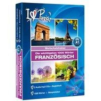 Die wichtigsten 1000 Wörter Französisch, 2 Audio/mp3-CDs + Begleitheft