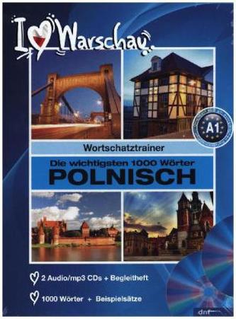 Die wichtigsten 1000 Wörter Polnisch, 2 Audio/mp3-CDs + Begleitheft