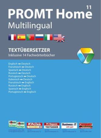PROMT Home 11 Multilingual, DVD-ROM