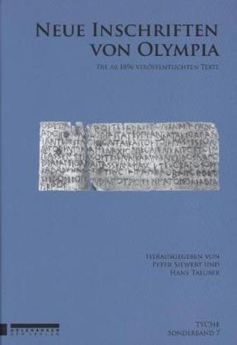 Neue Inschriften von Olympia