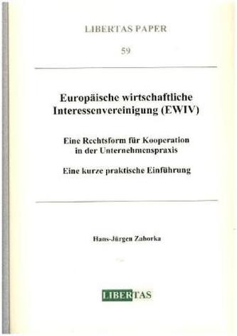 Europäische wirtschaftliche Interessenvereinigung (EWIV)