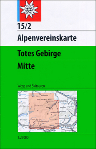 Alpenvereinskarte Totes Gebirge Mitte
