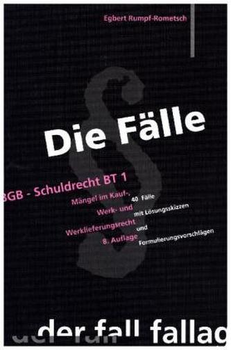 BGB Schuldrecht (SchuldR) BT 1