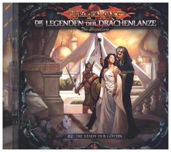 Die Legenden der Drachenlanze - Die Stadt der Göttin, 2 Audio-CD