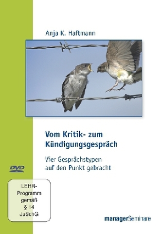 Vom Kritik- zum Kündigungsgespräch, DVD