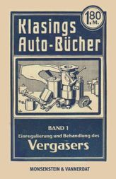 Klasings Auto-Bücher. Bd.1