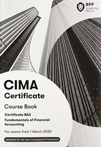 CIMA BA3 Fundamentals of Financial Accounting