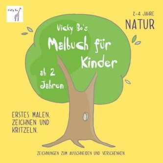 Vicky Bo's Malbuch für Kinder - Natur