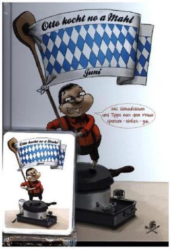 Otto kocht no a Mahl Juni, m. 1 Übersichtskte.