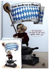 Otto kocht no a Mahl Dezember, m. 1 Übersichtskte.