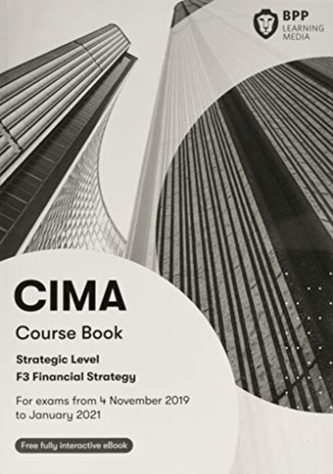 CIMA F3 Financial Strategy
